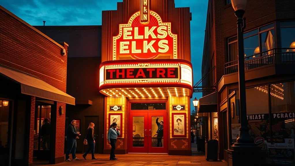 intimate historic live performance venue