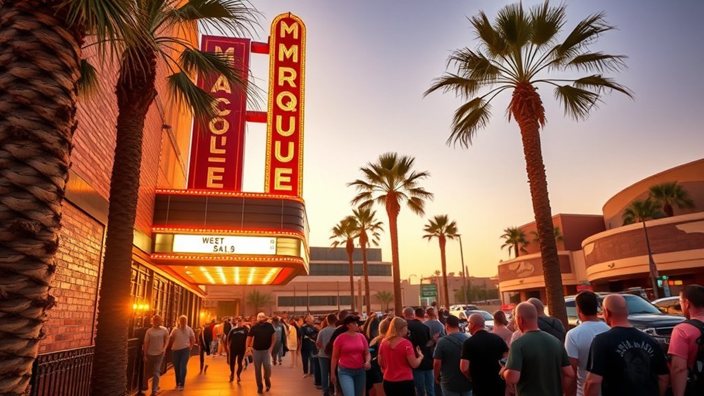 intimate marquee theatre concert experience