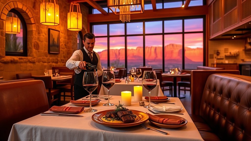 intimate seasonal fine dining experience