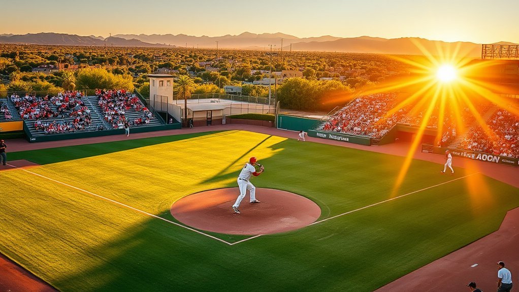 intimate spring training ballpark experience