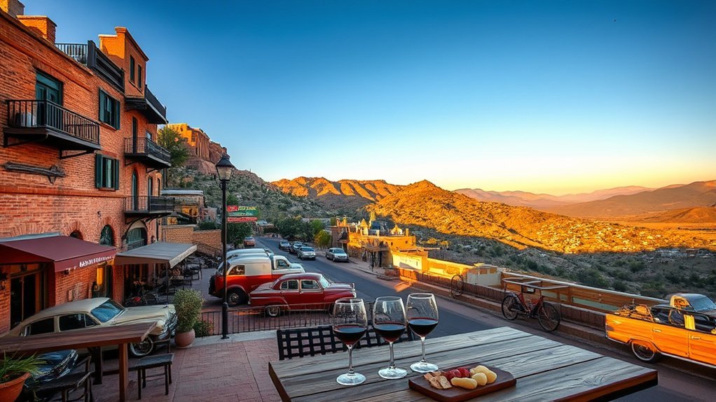 jerome mining town wine tasting