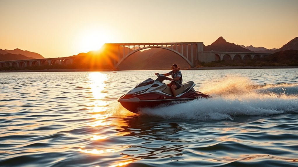 jet ski lake adventure
