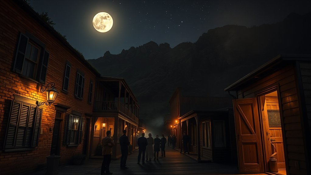 lantern lit haunted mining town