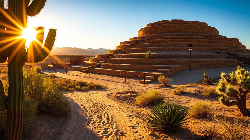 layered desert engineered community