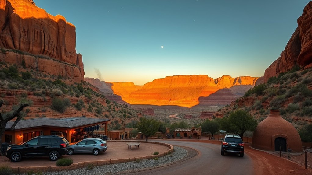 lodging and dining options