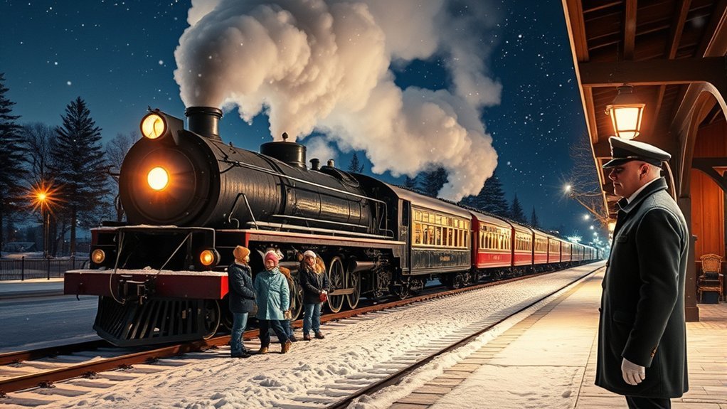 magical polar express winter ride