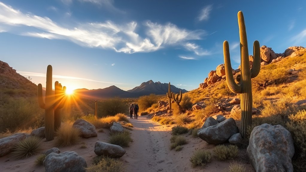 moderate family friendly saguaro loop