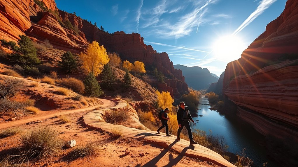 moderate hikes with history