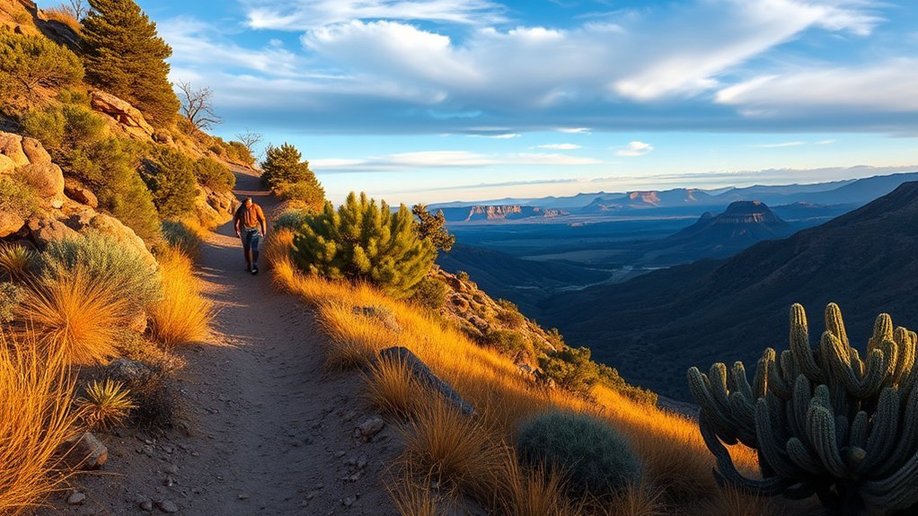 moderate rocky ridge climb