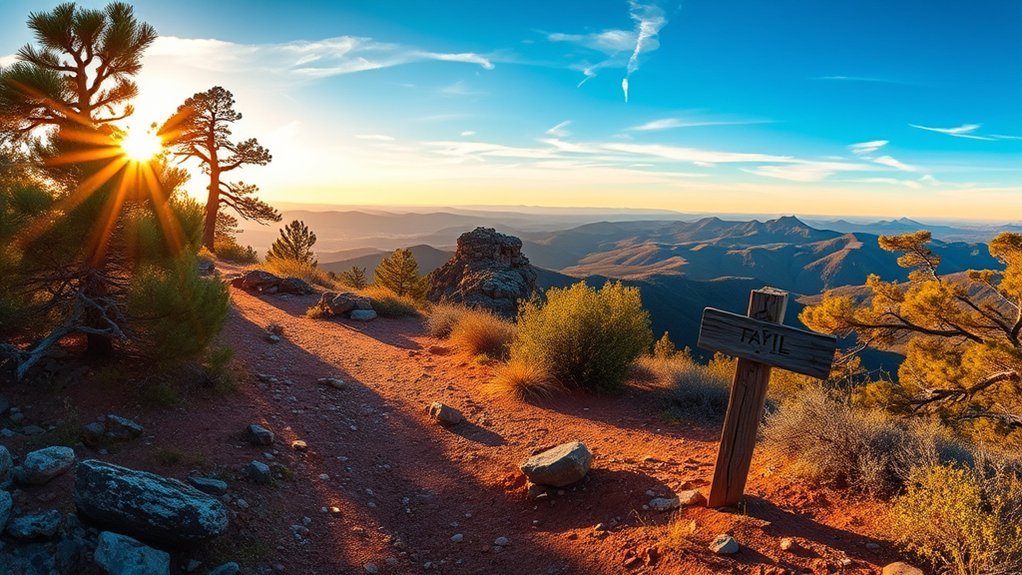 moderate shaded summit hike