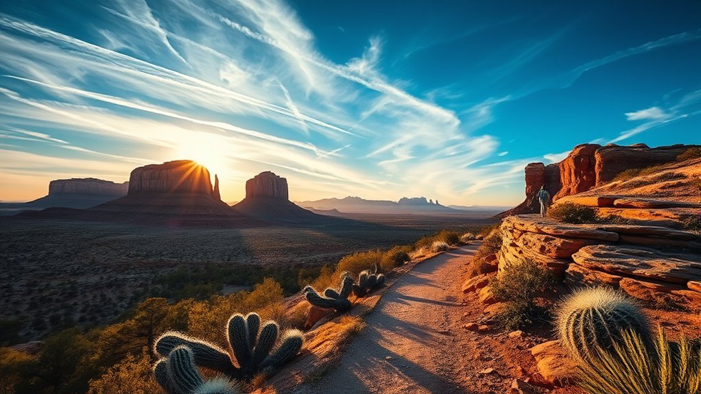 moderate trail with views