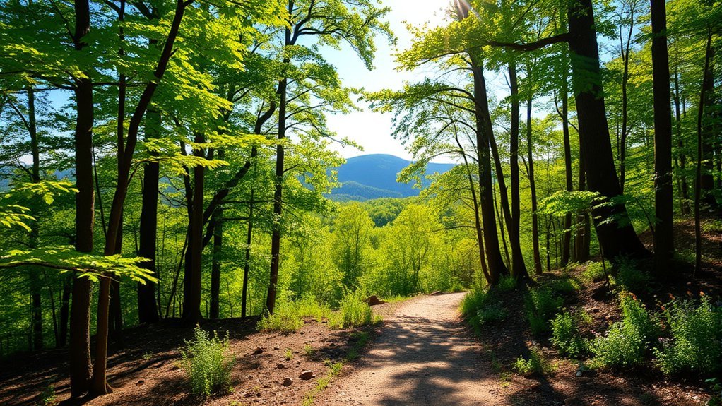 moderate trails for endurance