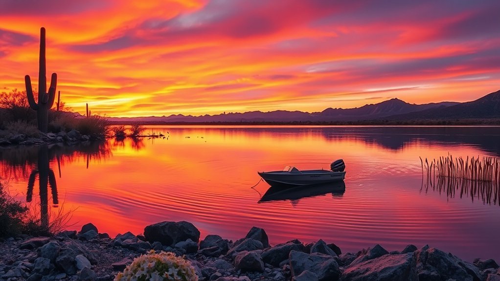 molten sky reflections at martinez