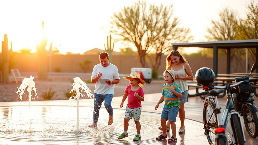 morning family outdoor planning
