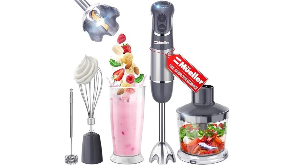 multifunctional handheld immersion blender
