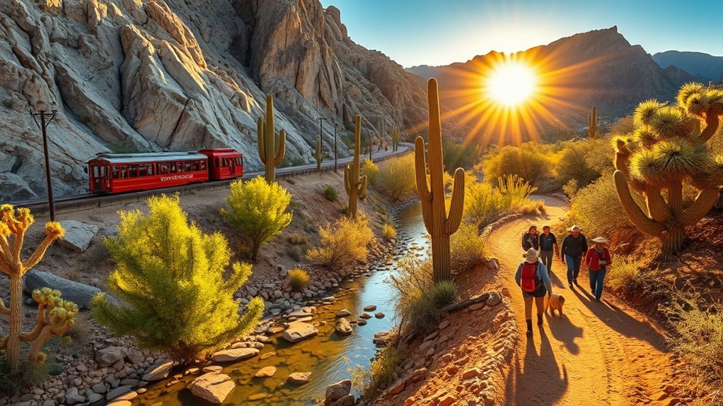 narrated tram and hikes