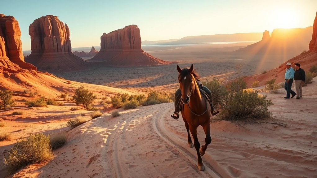 navajo guided desert horseback tours