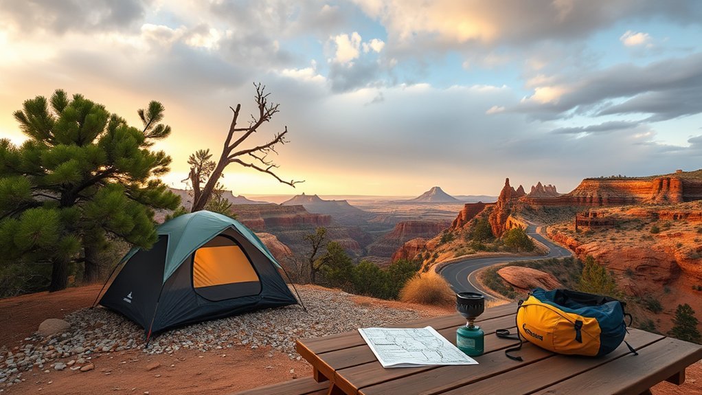 nearby camping options available