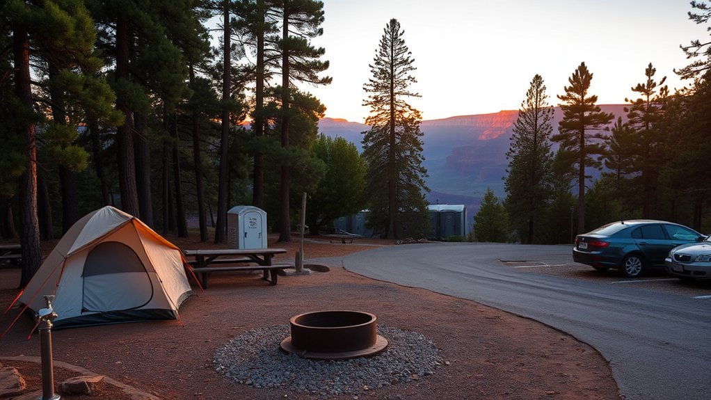 north rim camping options available