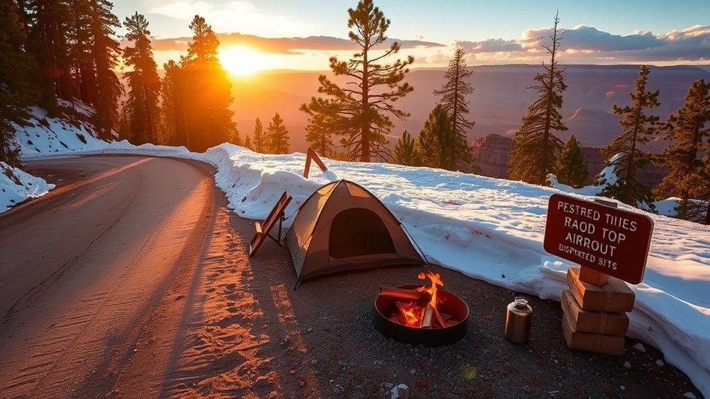 north rim camping options