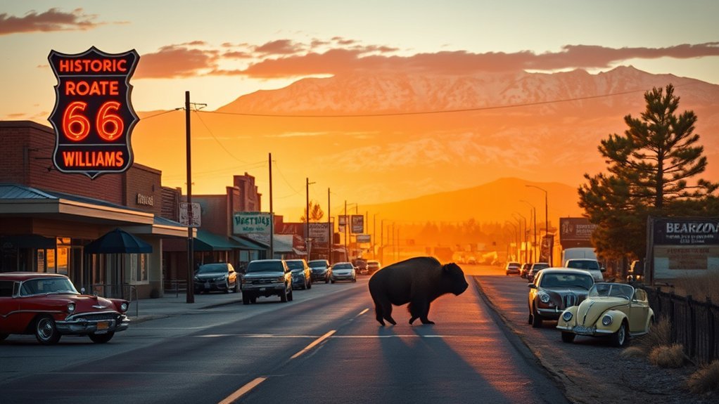 nostalgic route 66 wildlife drive