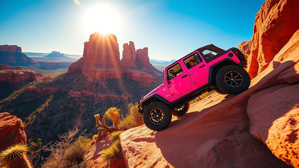 off road adventure in sedona