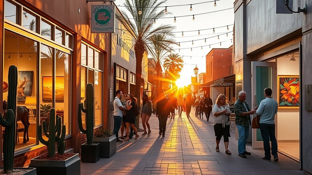 old town gallery shopping experience