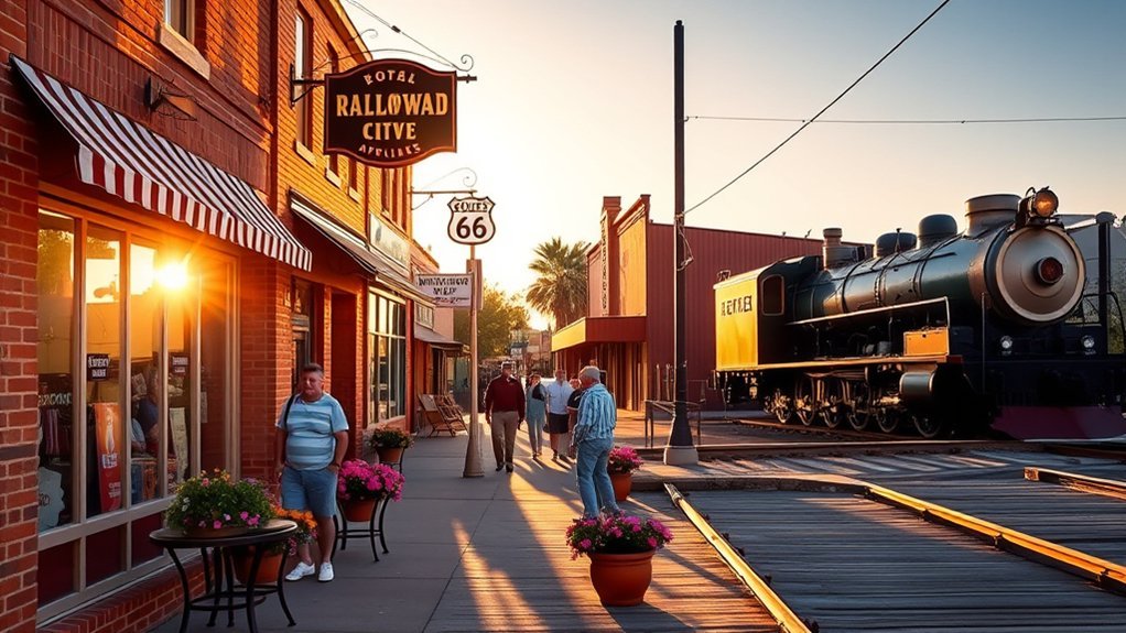 old west boutique shopping stroll