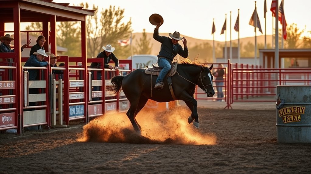 old west rodeo adrenaline spectacle