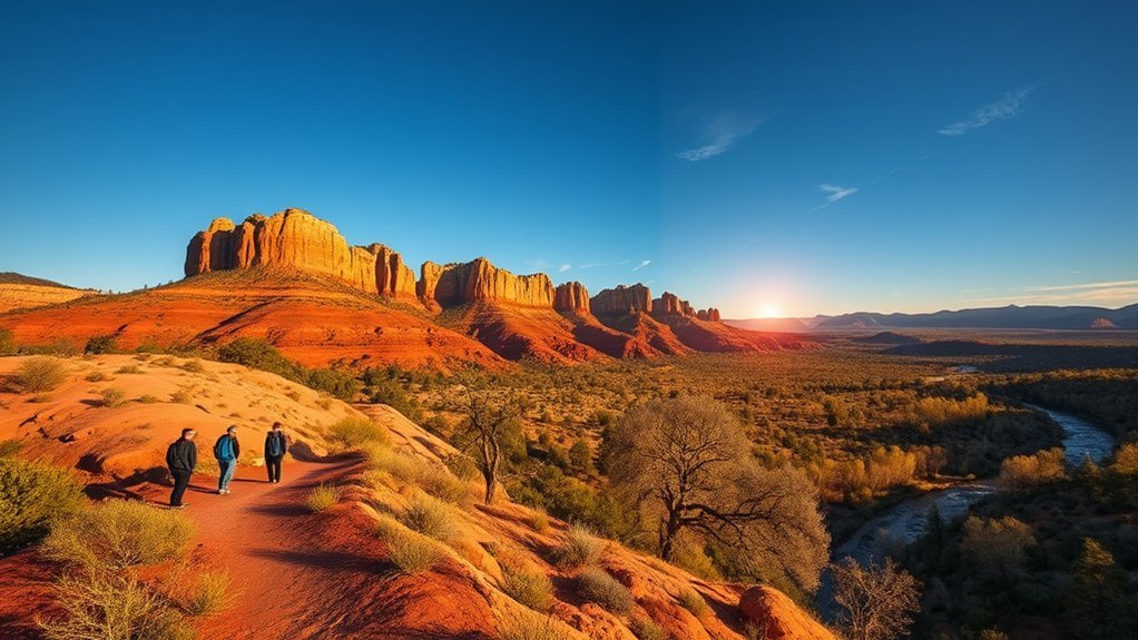 optimal sedona travel timing