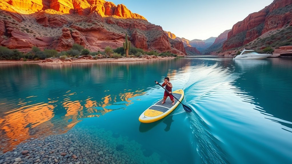 paddleboard calm coves inlets