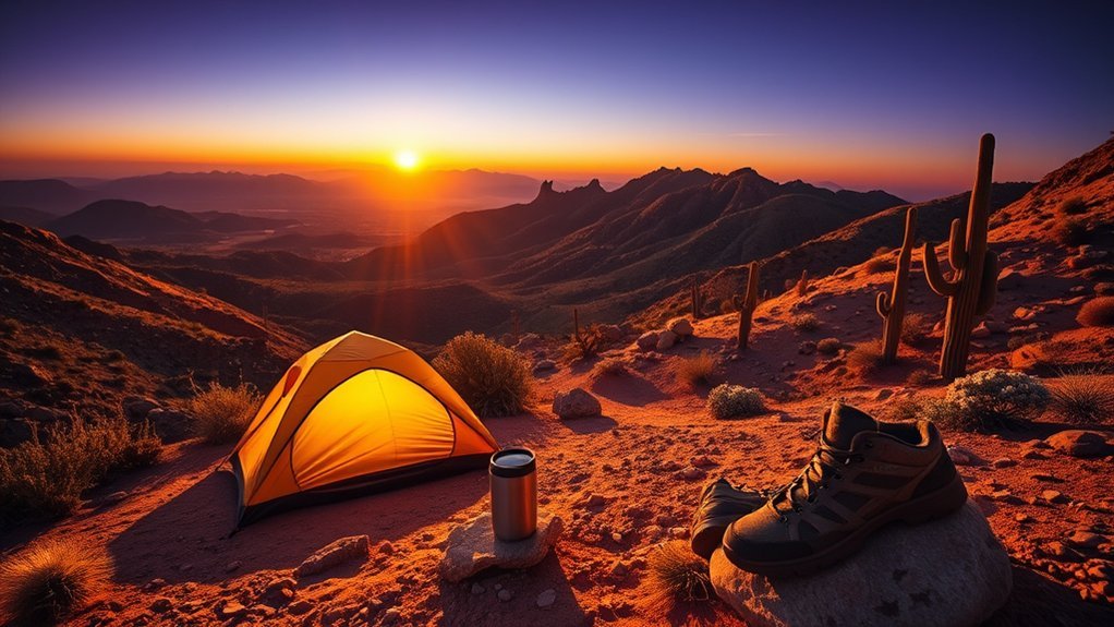 piestewa peak camping adventure