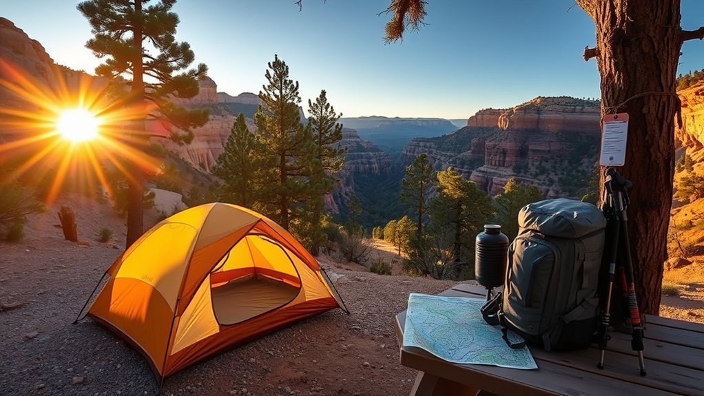 plan ahead for camping
