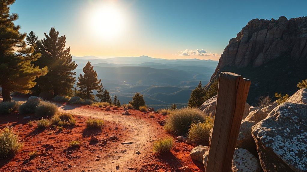 ponderosa meadows sweeping peak views