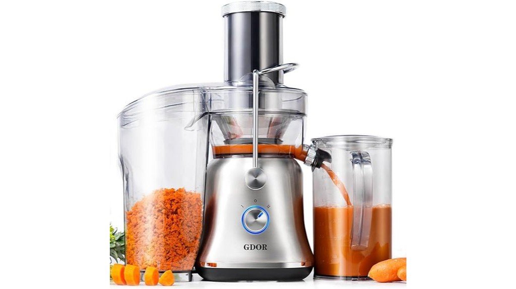 powerful dual speed juicer