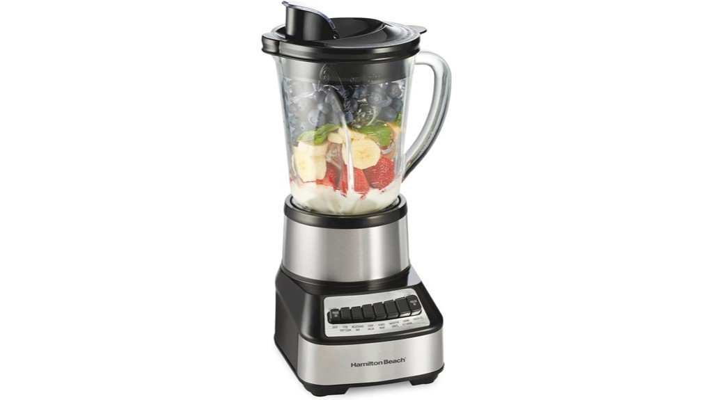 powerful glass jar blender
