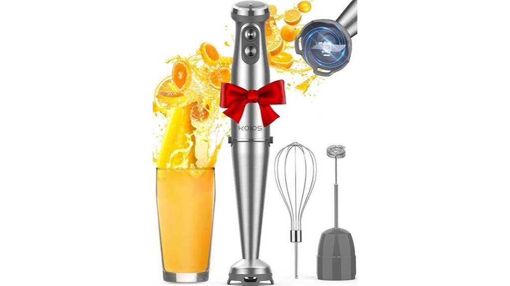 powerful immersion blender set