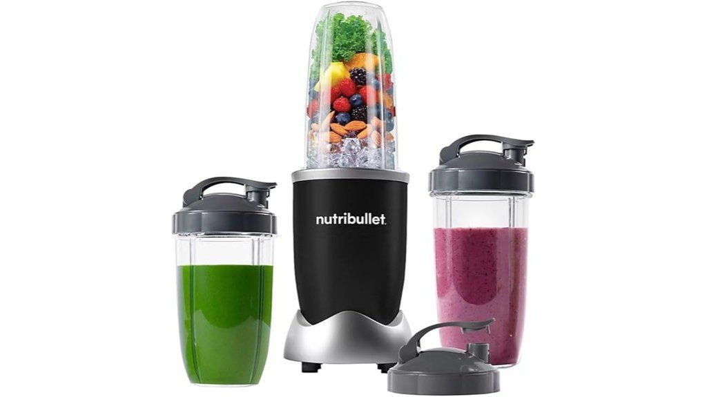 powerful matte black blender