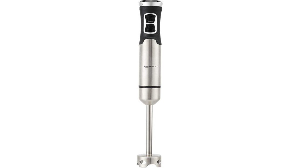 powerful silver immersion blender