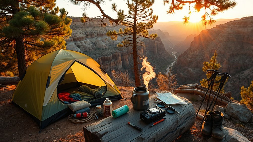 prepare for remote camping