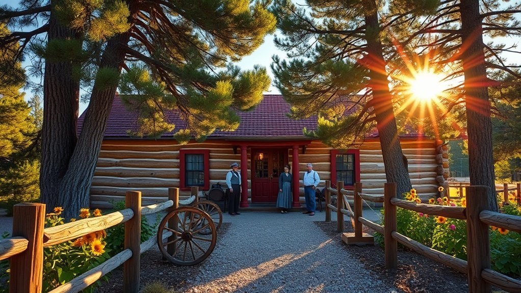 prescott s restored territorial living history