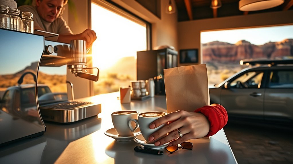 quick coffee pastries to go