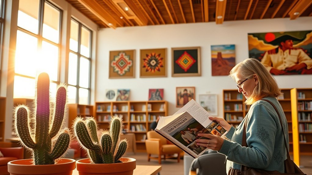 quiet local arts refuge