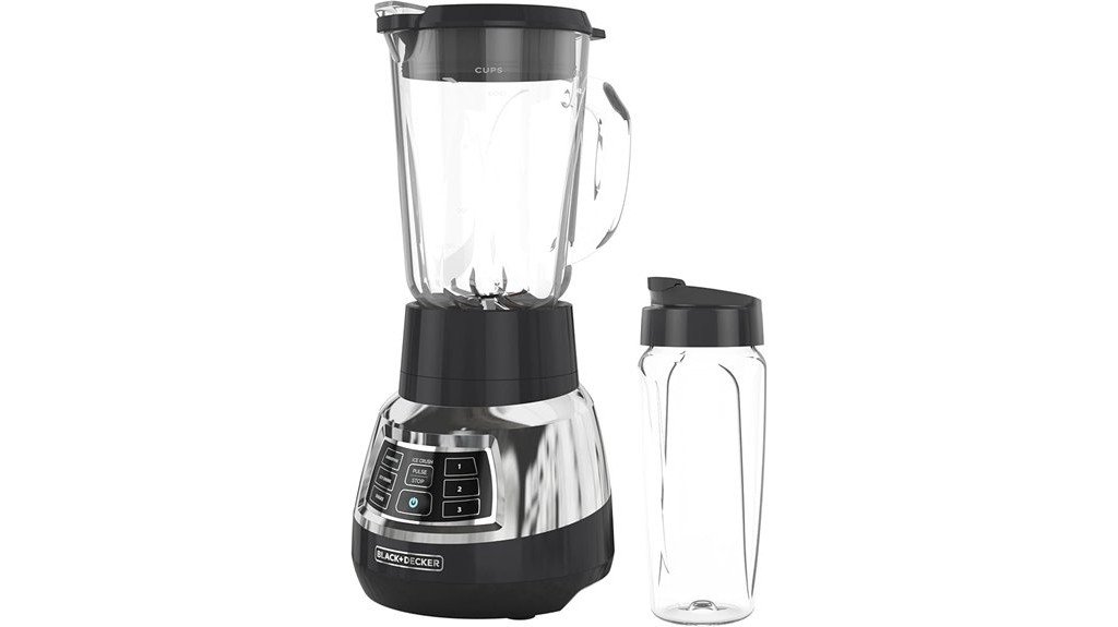 quiet stainless steel blender