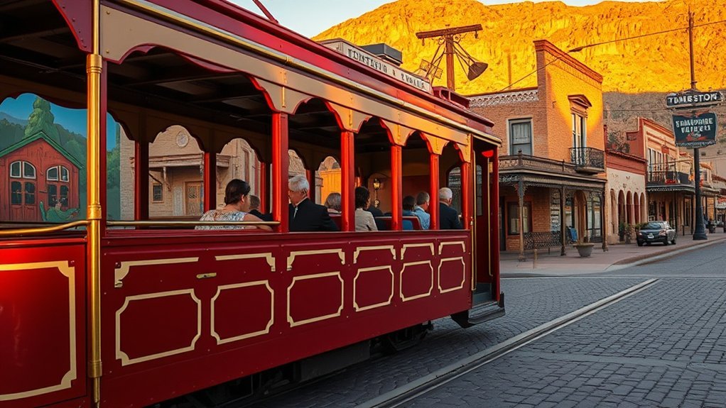 rattling trolley explores historic overlooks