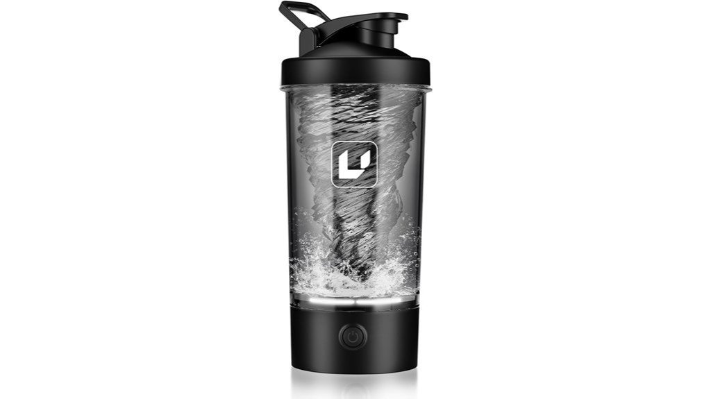 rechargeable protein shaker cup
