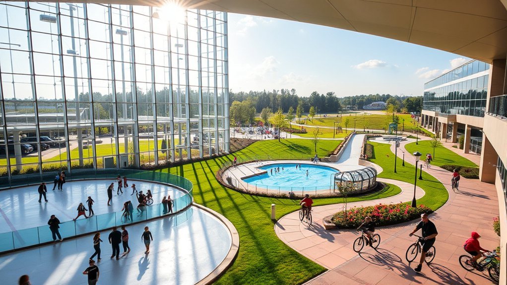 recreation skating fitness community