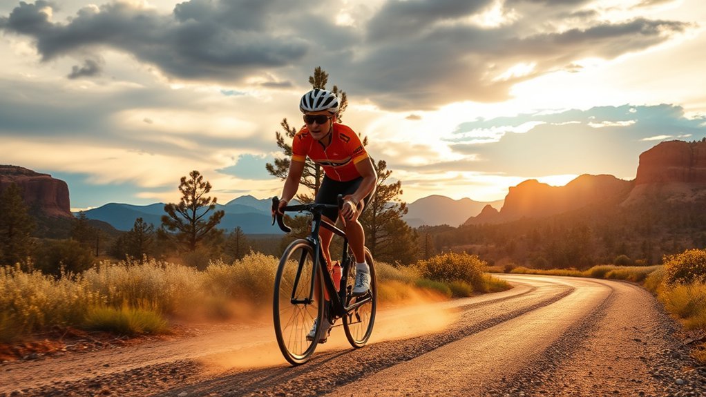 red rock backcountry cycling freedom