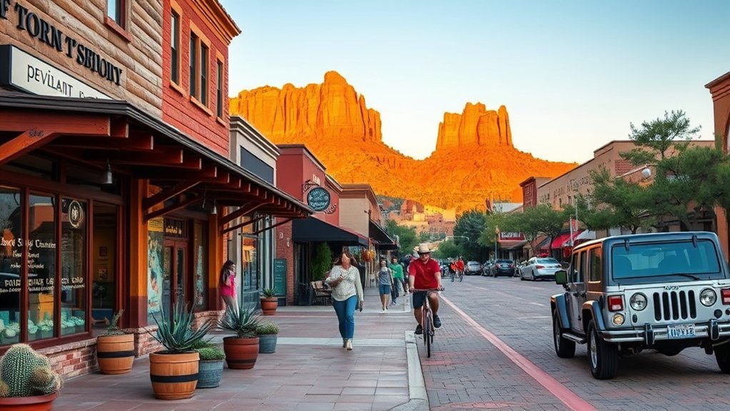red rock boutiques galleries caf s
