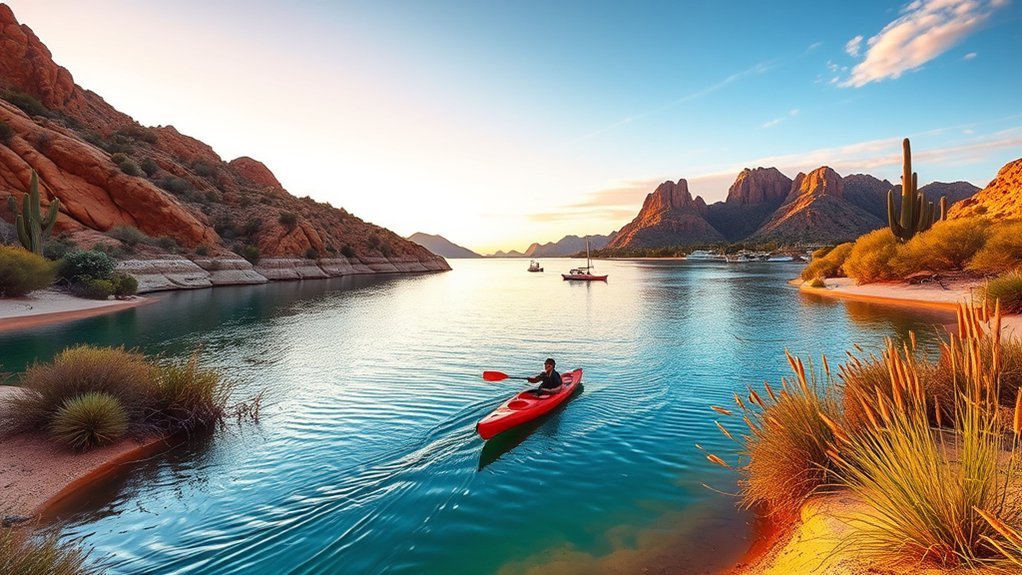 red rock coves and recreation